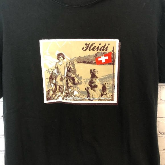 FINAL PRICE Men’s Heidi Switzerland T-Shirt - Picture 2 of 5